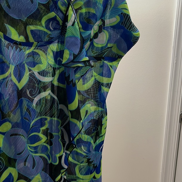 B. Street Colorful Spaghetti Strap With High Low Hem - Picture 9 of 14